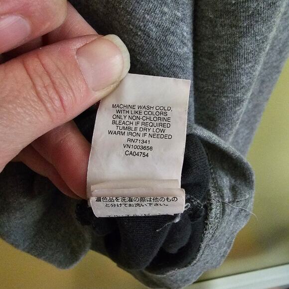 L.L.Bean 1/4 Zip Gray Mock Neck Pullover Minimalist Neutral Men's Size XXL - Picture 5 of 5